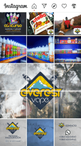 Everest Vape Instagram Init