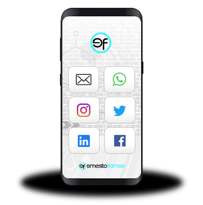 Cell Mockup Ernesto Flames Diseñador Web